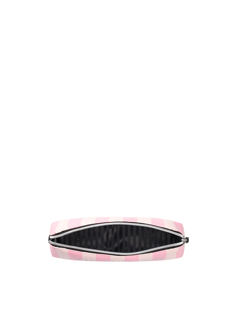 Signature Stripe Beauty Bag, , large