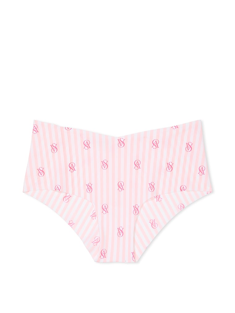 Braguitas Culottes Invisibles, Purest Pink Logo Stripes, large