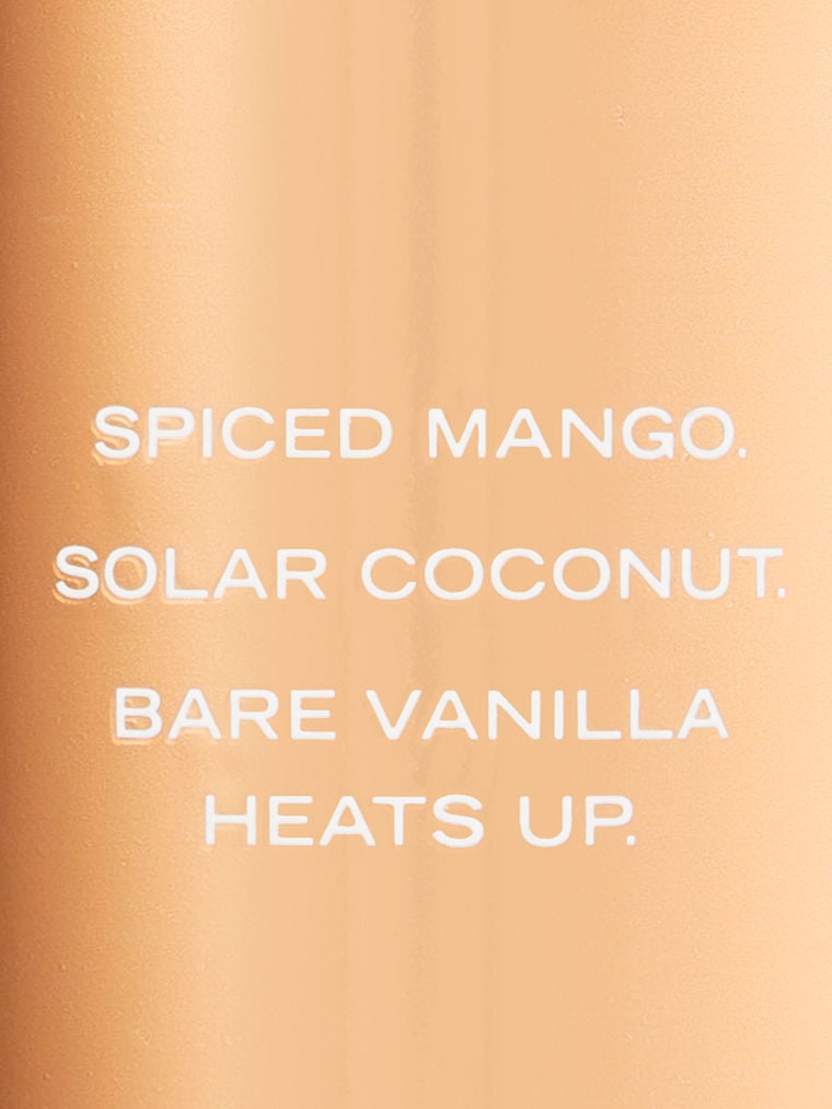 Edición Limitada Bare Vanilla Heat Bruma Perfumada Corporal, Description, large