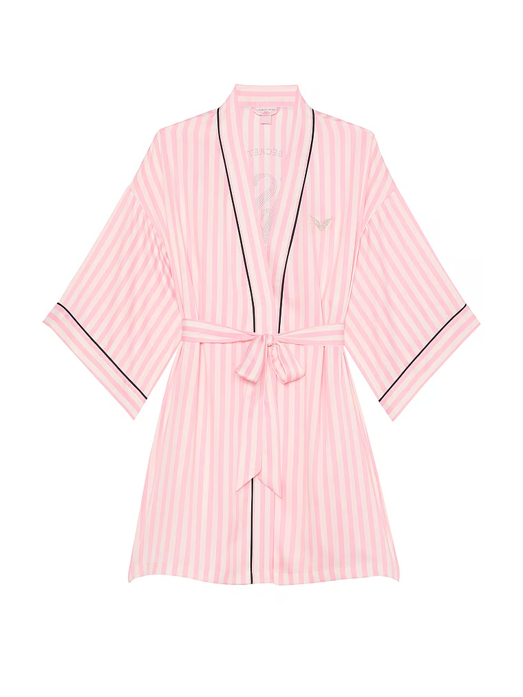 Bata Corta De Satén De Victoria's Secret Fashion Show ‘24, 73QU-11250022, large