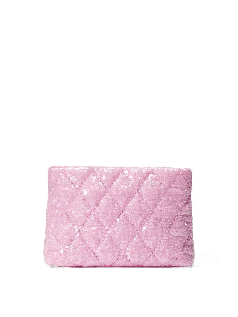 Neceser De Lentejuelas, Pink, large