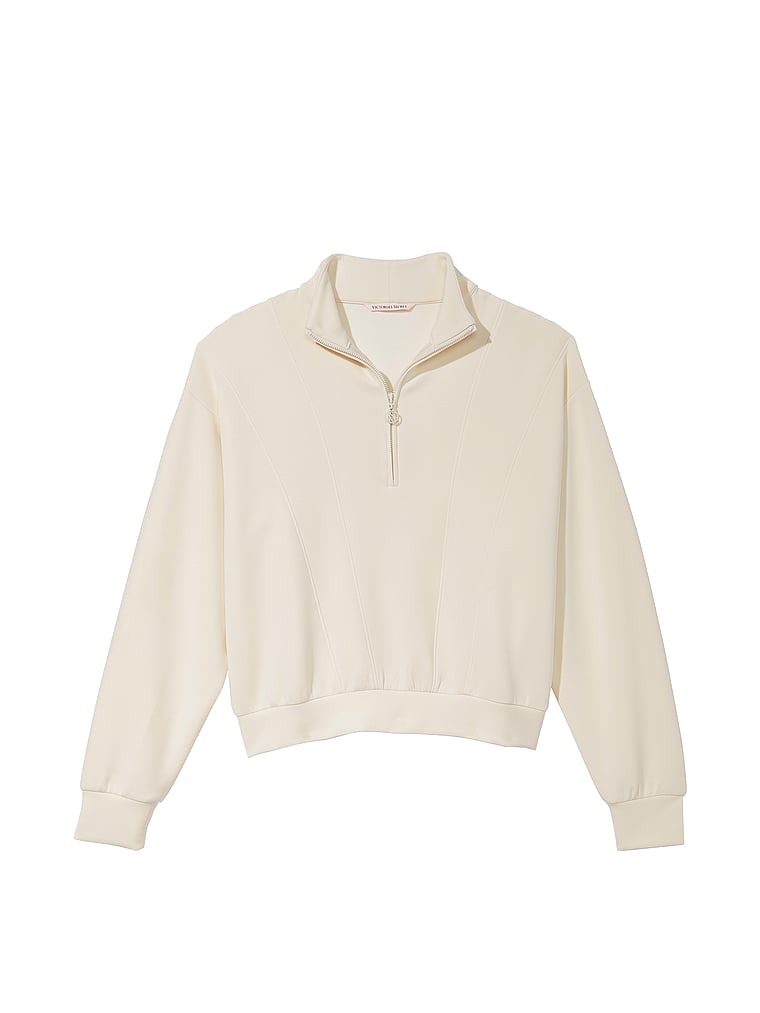 Sandwash Half-zip Pullover, Linen, large