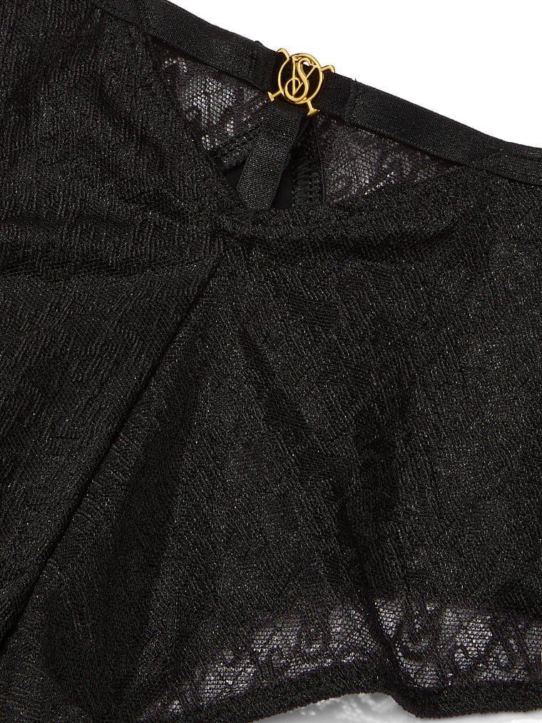 Braguitas Culottes De Encaje Icon By Victoria's Secret, Black, large