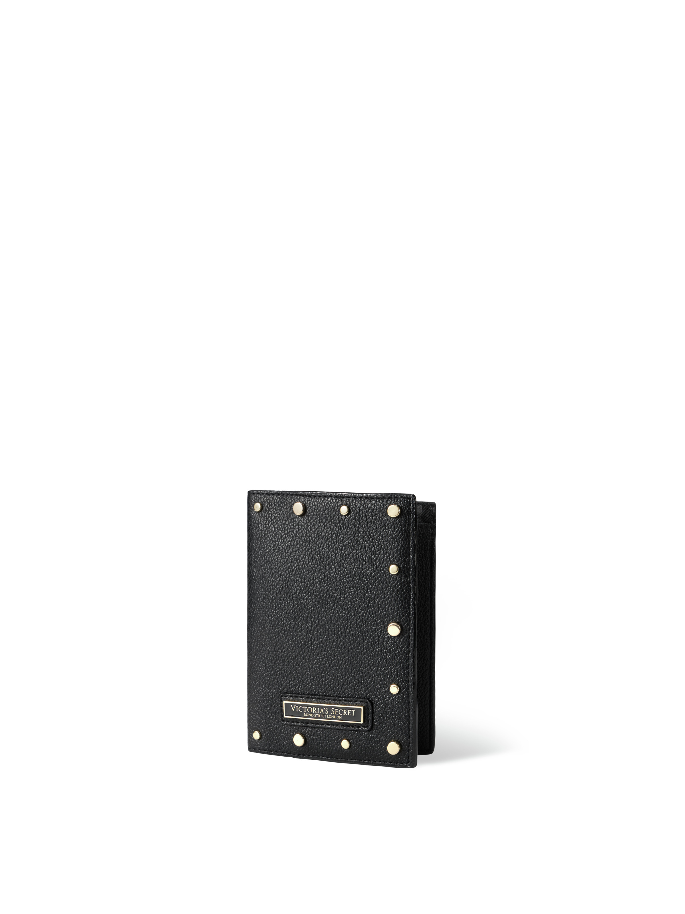 Funda De Pasaporte, Black Stud, large