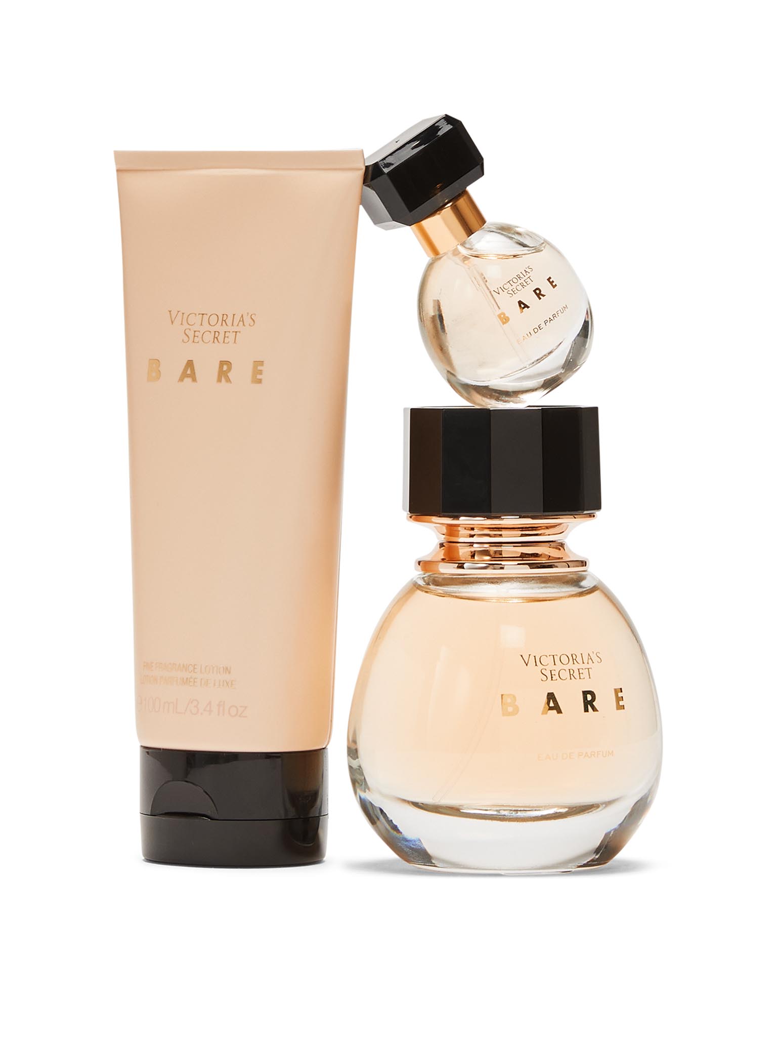 Bare Fragrance Trio, Bare, large