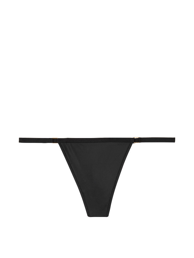 Tanga En V Con Herrajes De Logotipo, Description, large