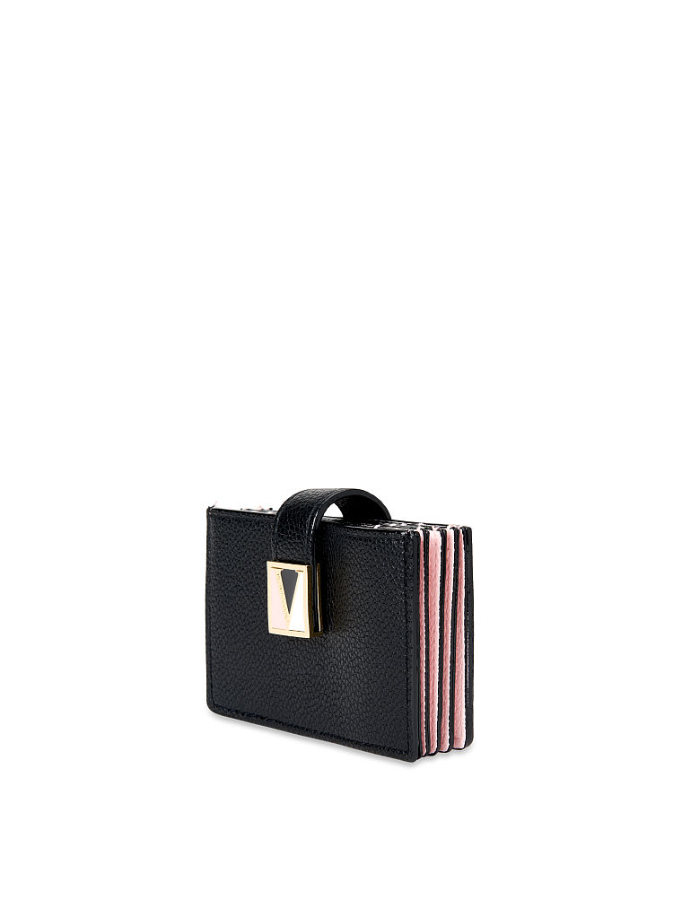Tarjetero Victoria, Black Colorblock, large