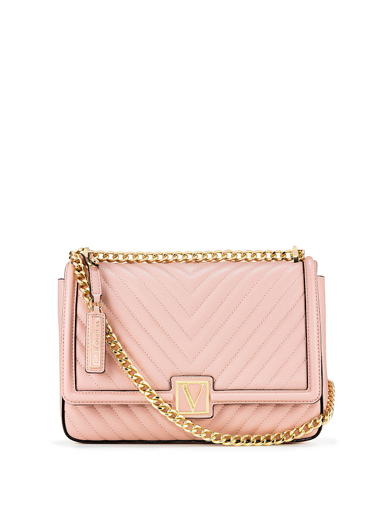 Bolso De Hombro Mediano Victoria, Orchid Blush, large