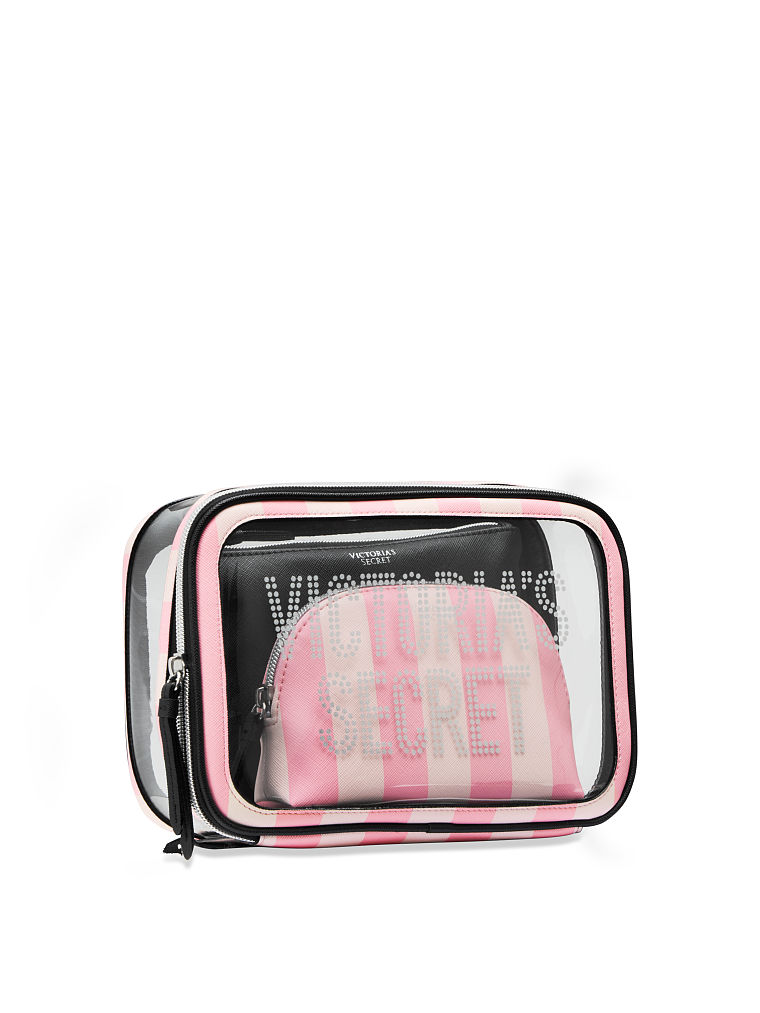 Estuche De Maquillaje, Iconic Stripe, large
