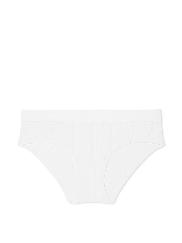 Braguitas Altas De Punto Con Logo En La Cintura, Vs White, large