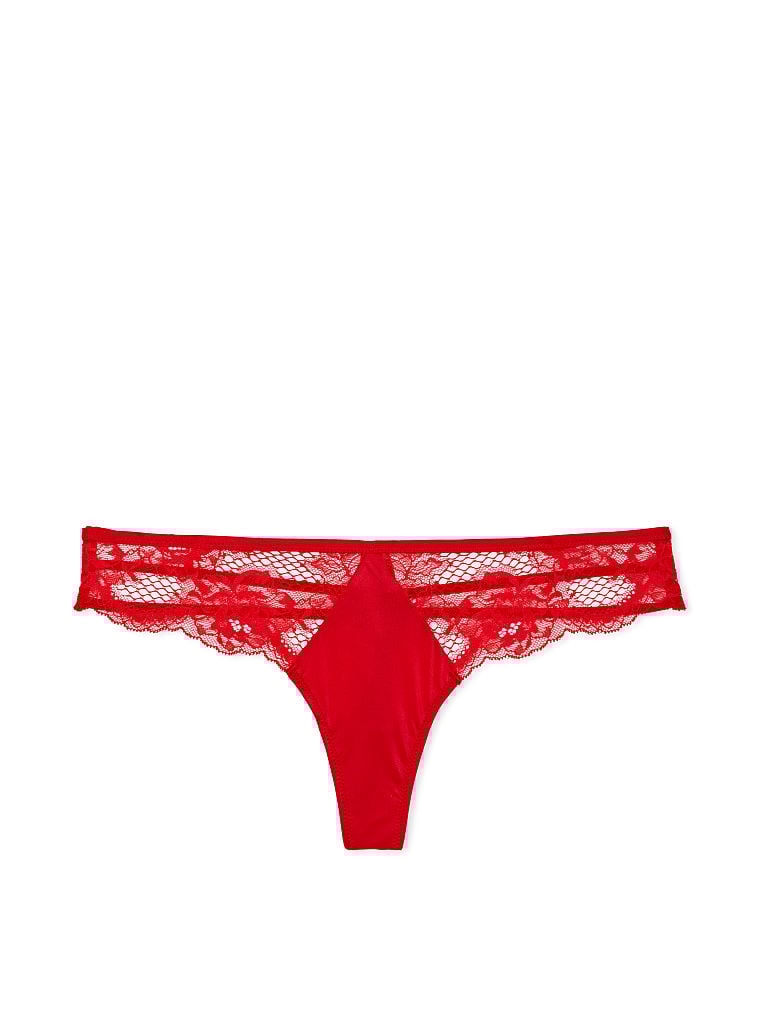Tanga Con Ribetes De Encaje, Description, large