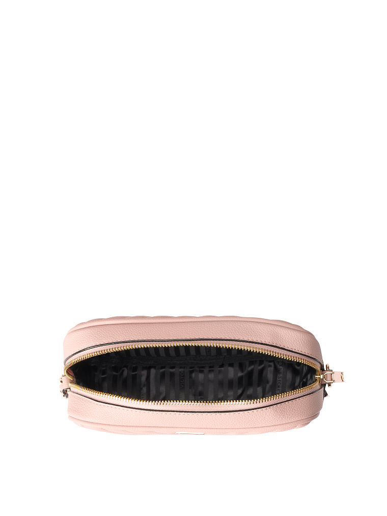 Bolso Bandolera Con Cremallera Superior Victoria, Orchid Blush, large