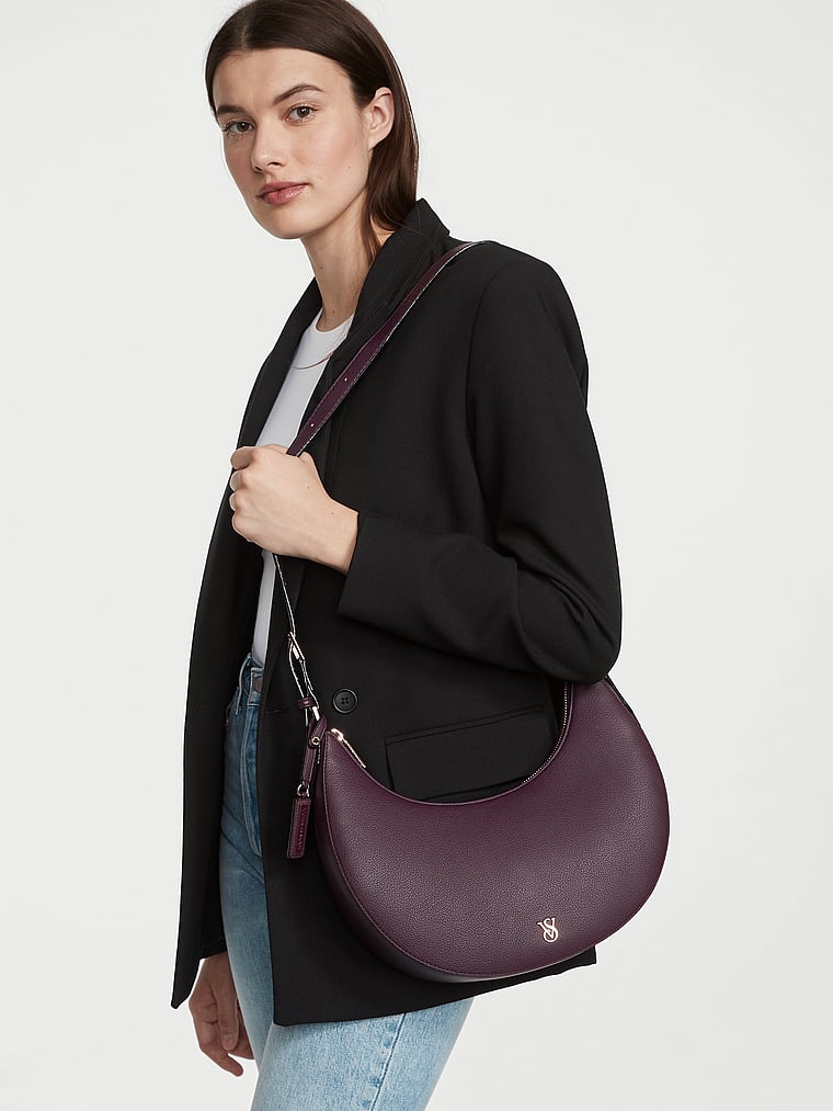 Bolso De Hombro Cuarto Creciente, Kir Pebble, large