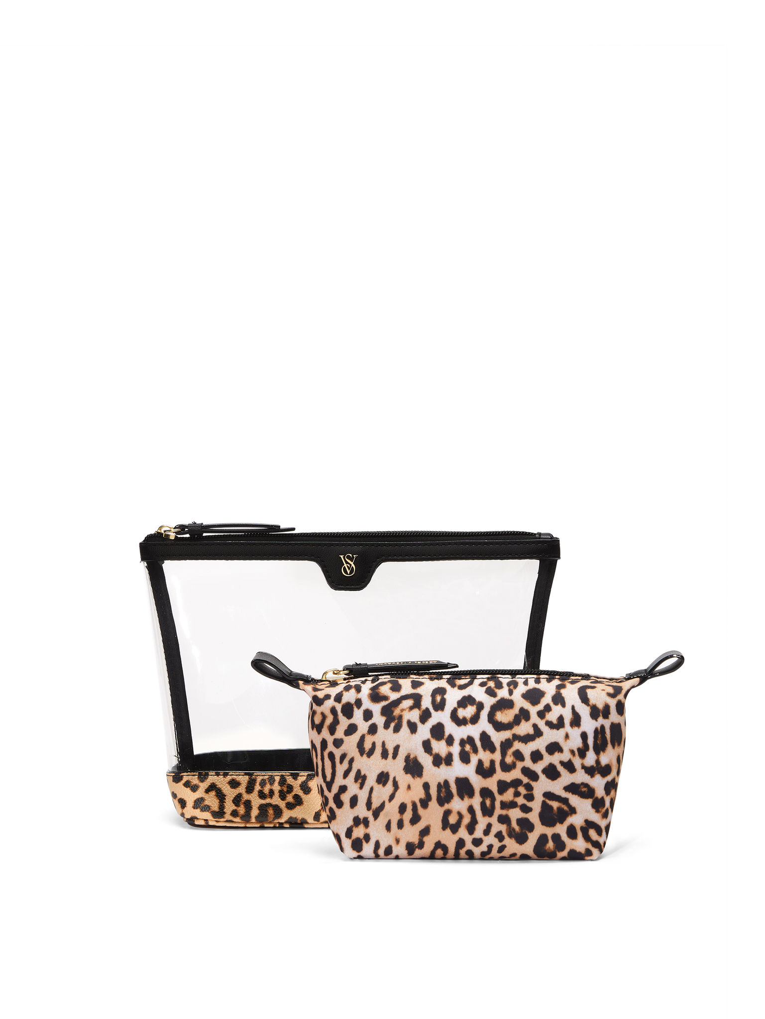 Neceser De Maquillaje, 2 Piezas, LEOPARD, large