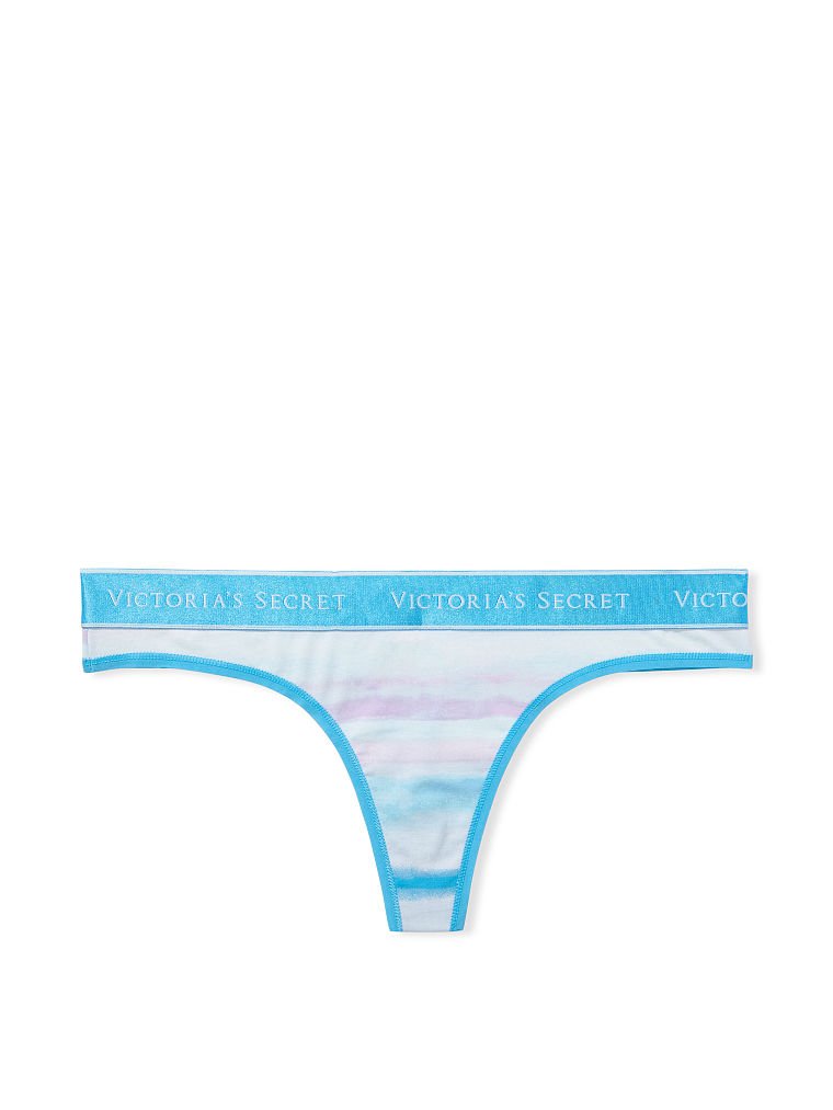 Tanga De Algodón Con Logotipo, Description, large
