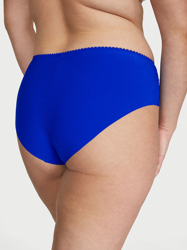 Tanga De Encaje Posey Con Lazos Laterales, Blue Oar, large