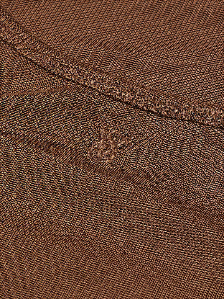 Juego De Top Y Pantalón De Canalé De Modal, MOUSSE, large