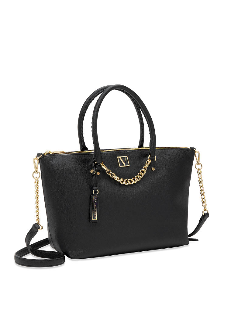 Bolso Shopping Flexible Victoria, Black Lily, large