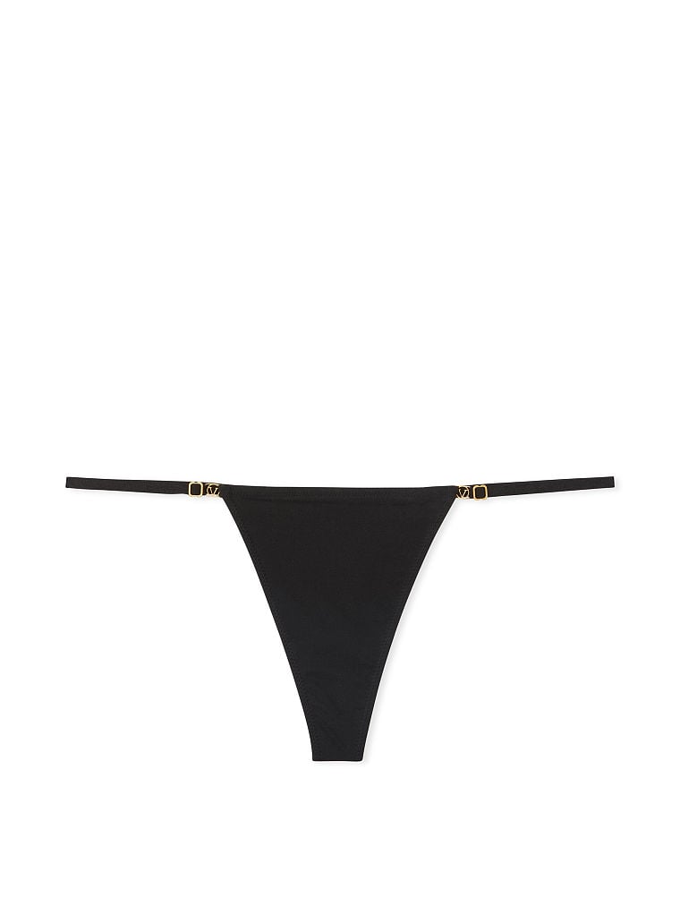 Tanga Con Tiras Ajustables, Black, large