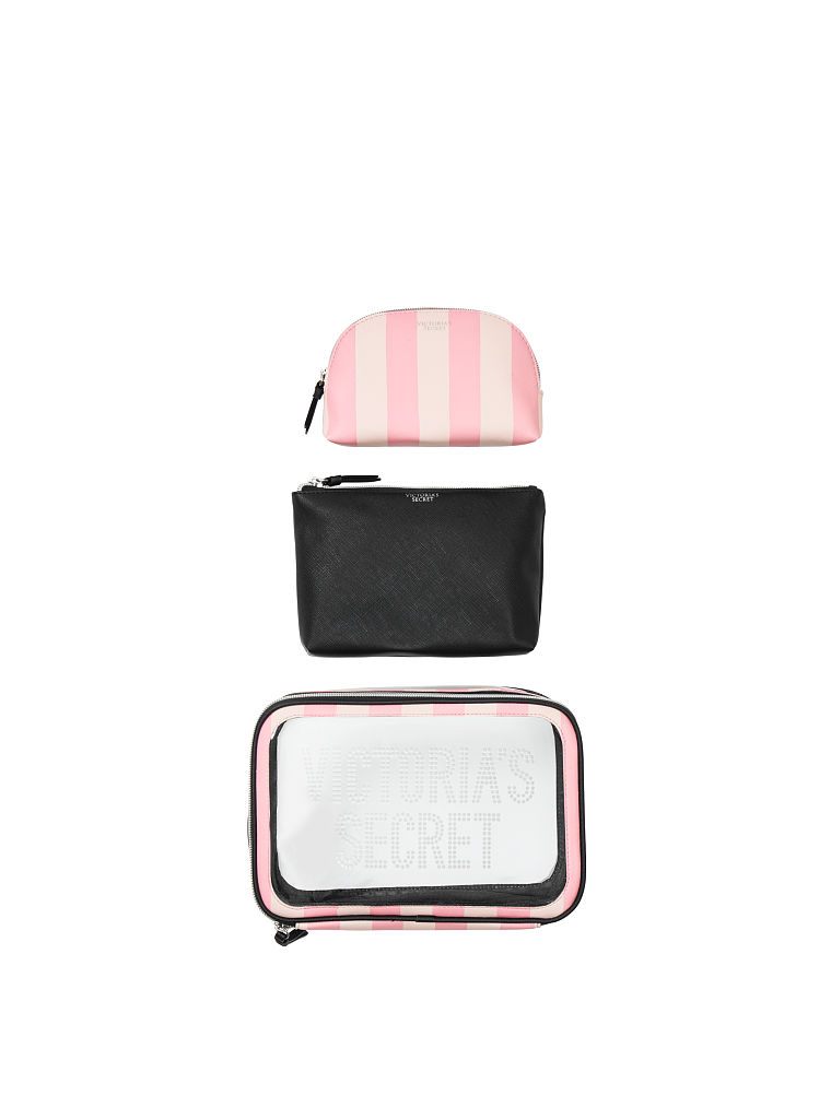 Estuche De Maquillaje, Iconic Stripe, large