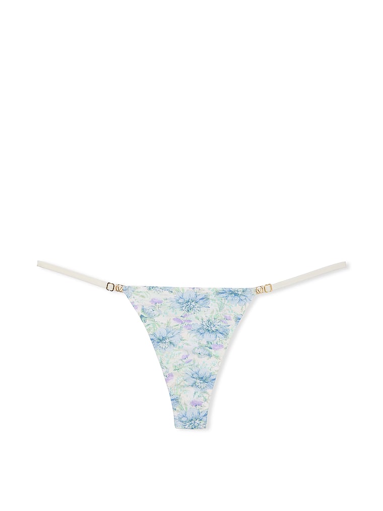 Tanga Con Tiras Ajustables, Blue Floral, large