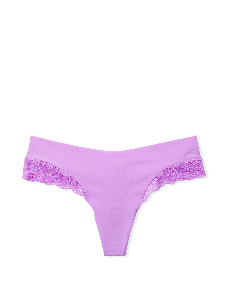 Tanga Con Ribete De Encaje Invisible, Purple Paradise, large