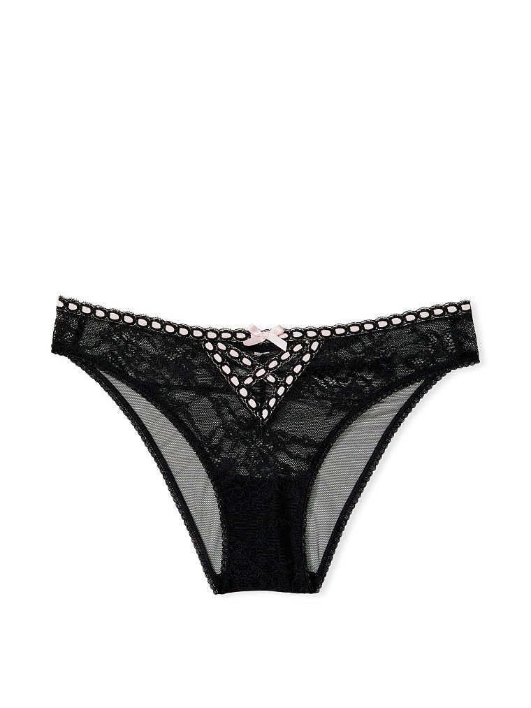 Braga Culotte Con Cintas Y Encaje, Description, large