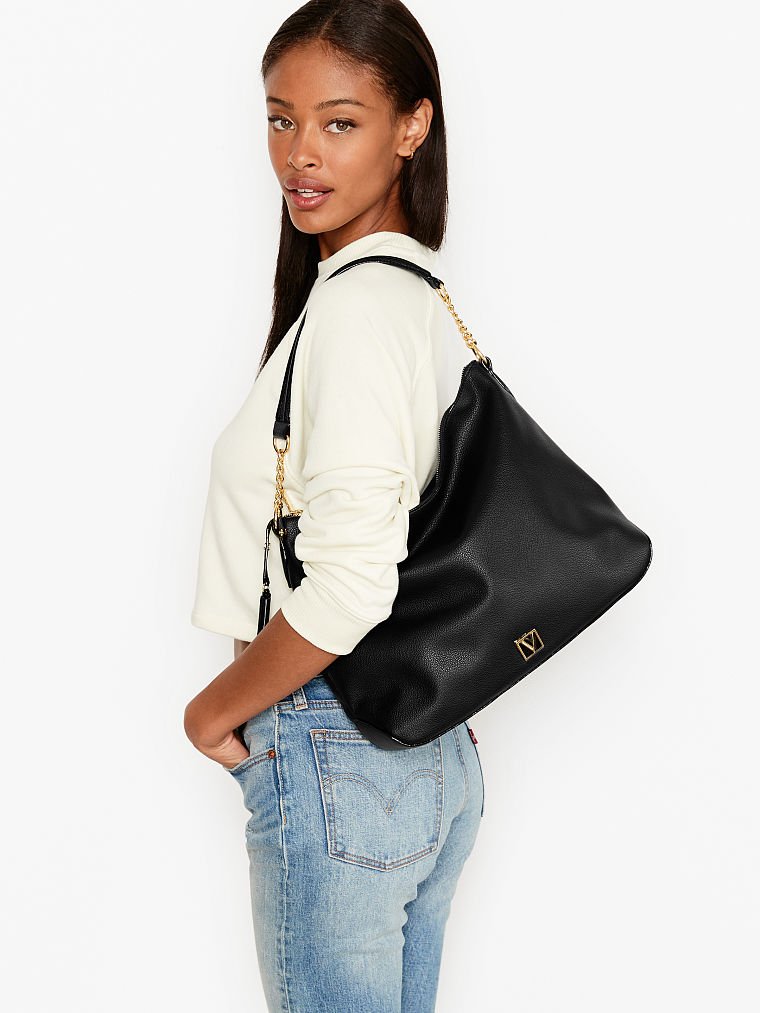 Bolso Shopping Victoria, Black Lily, large