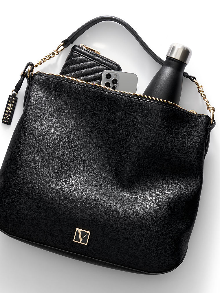 Bolso Shopping Victoria, Black Lily, large