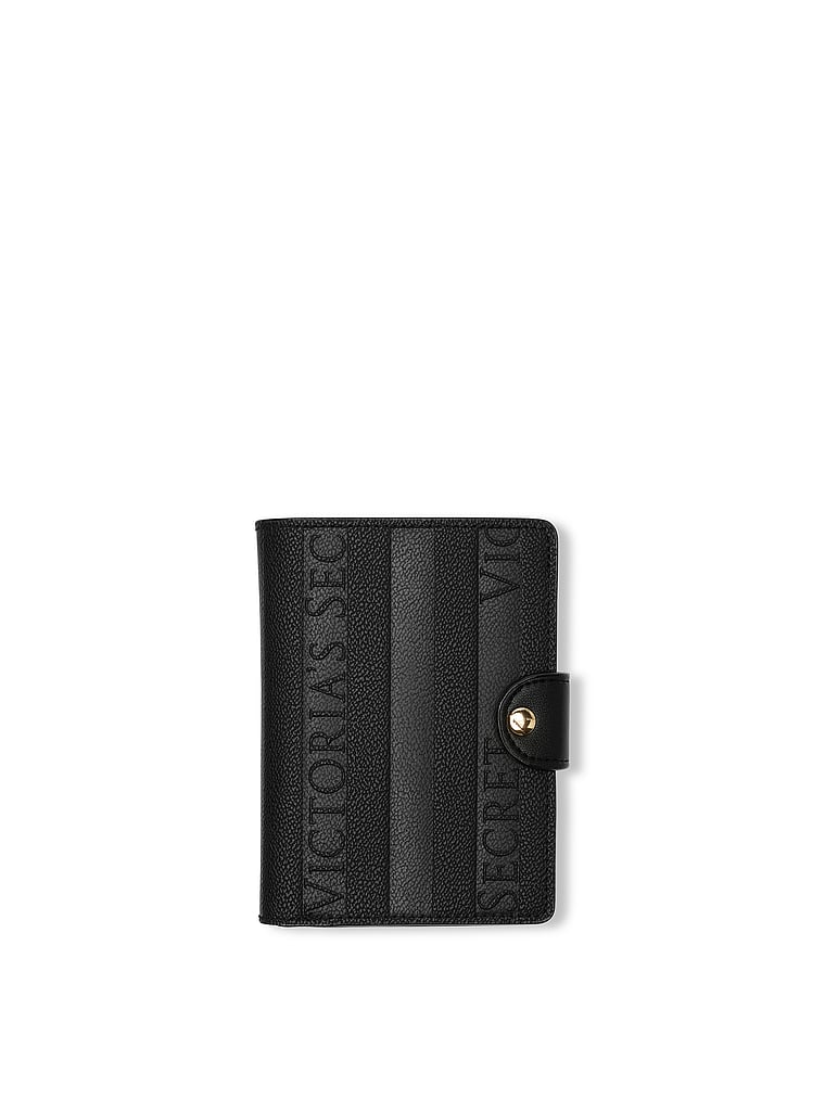 Passport Cover, Black Stripe, large