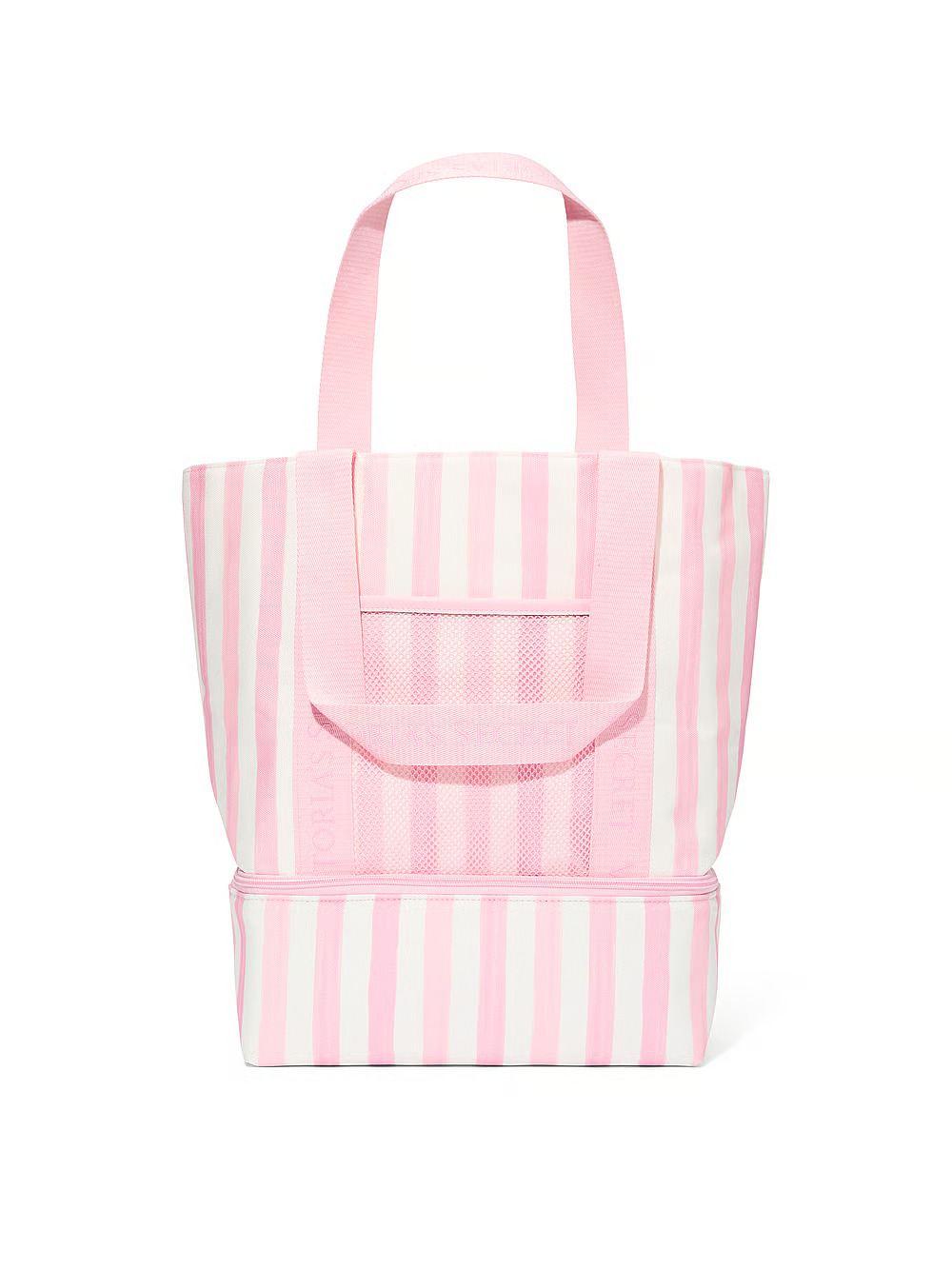 Cooler Tote, Stripe, large