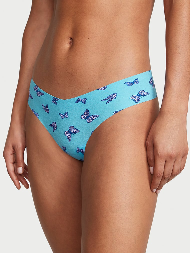 Tanga Invisible, Bikini Blue Butterflies, large