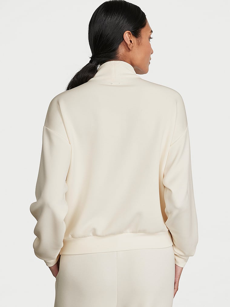 Sandwash Half-zip Pullover, Linen, large