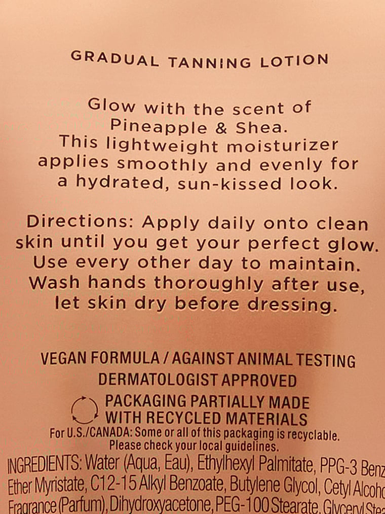 Pineapple & Shea Glow Crema Perfumada Bronceadora, Pineapple & Shea, large