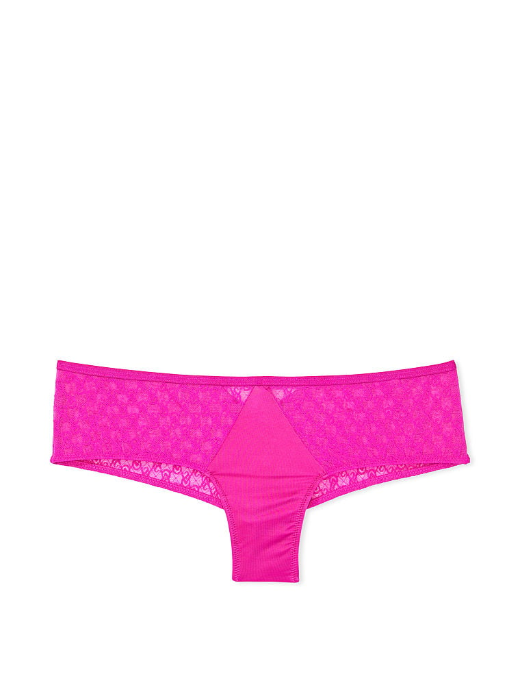 Braguitas Culottes De Encaje Icon By Victoria's Secret, Fuchsia Frenzy, large