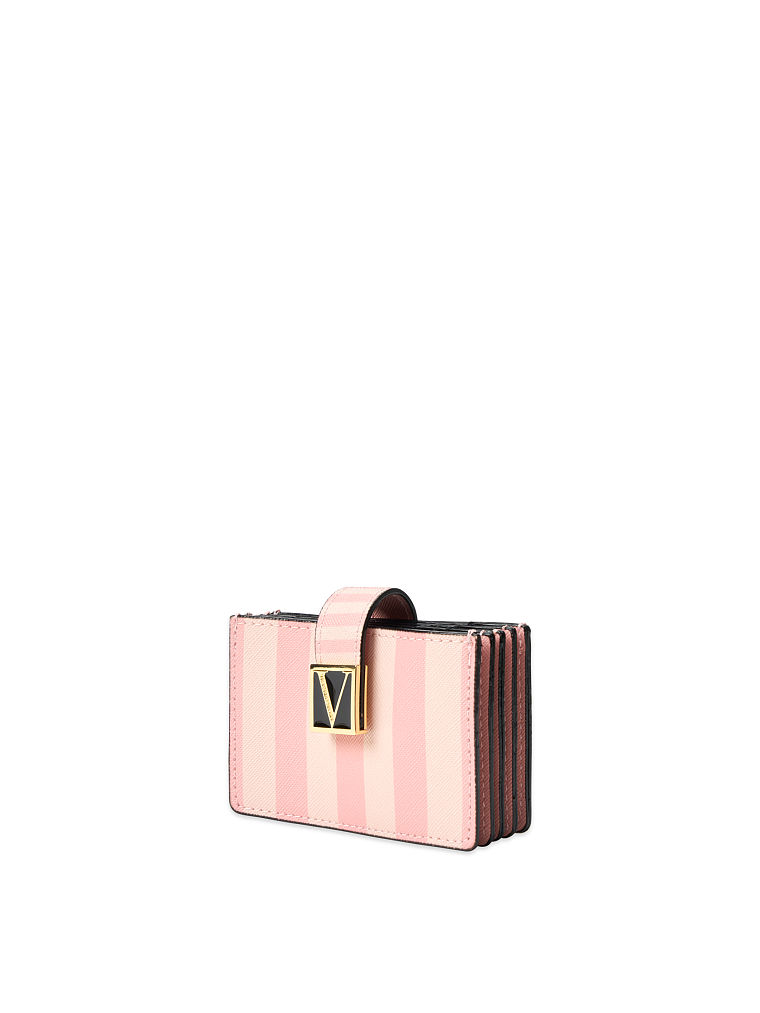 Tarjetero Victoria, Signature Stripe, large