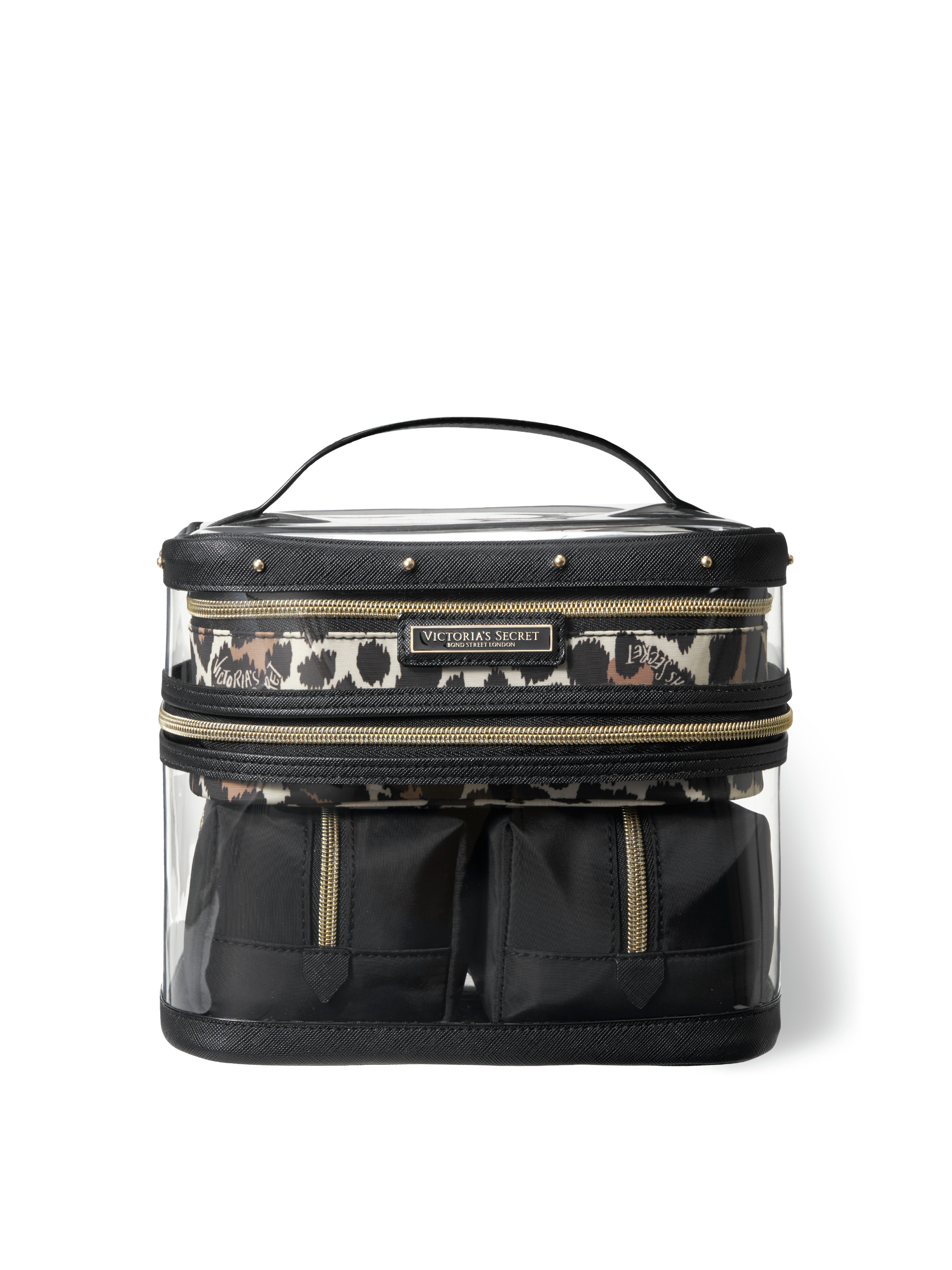 Estuche De Maquillaje, Leopard, large