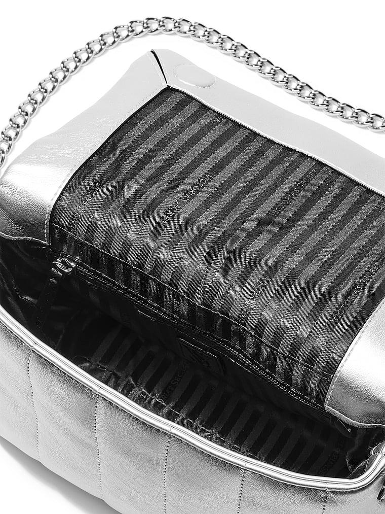 Bandolera Mediana, Silver, large