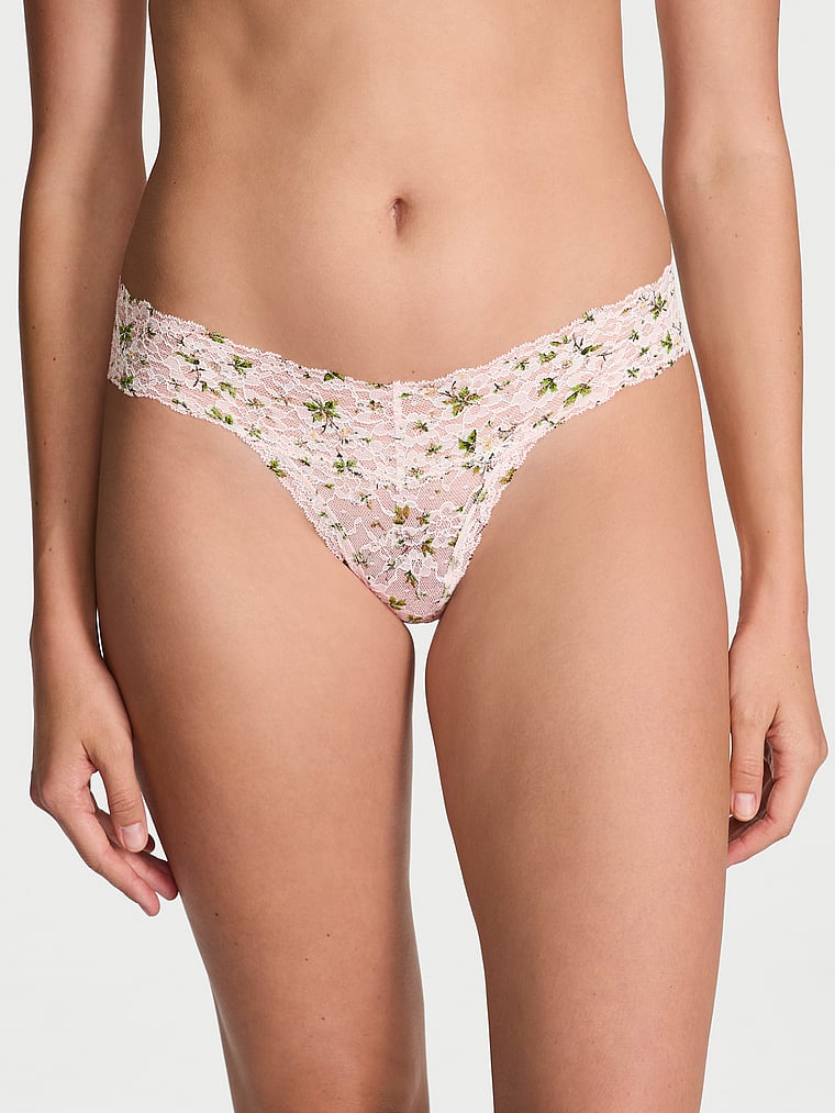 Tanga De Encaje, Purest Pink Floral, large