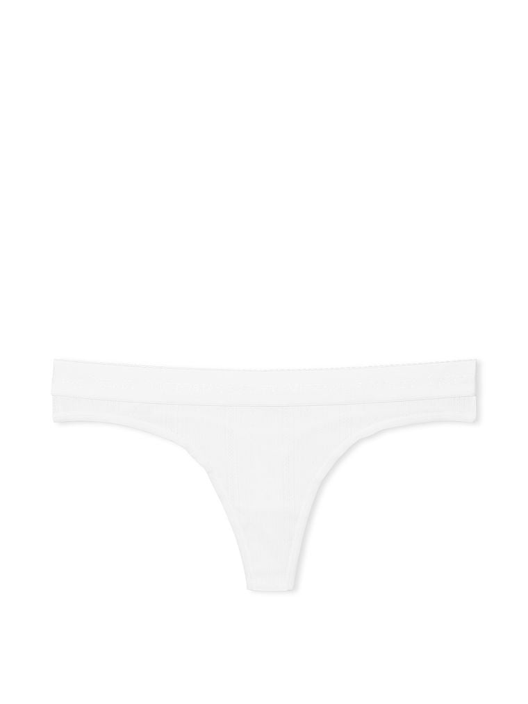 Tanga De Punto Con Logo En La Cintura, Vs White, large