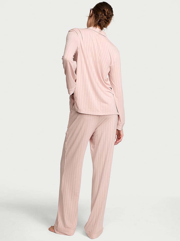 Ultra-fine Modal Long Pajama Set, Bare All, large