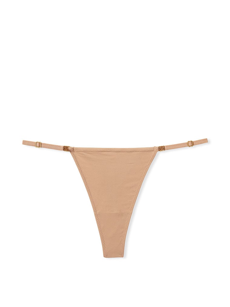 Tanga Con Tiras Ajustables, Praline, large