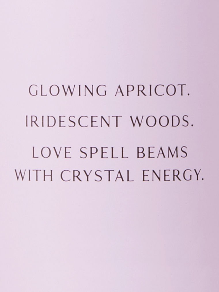 Edición Limitada Love Spell Crystal Bruma Perfumada Corporal, Description, large