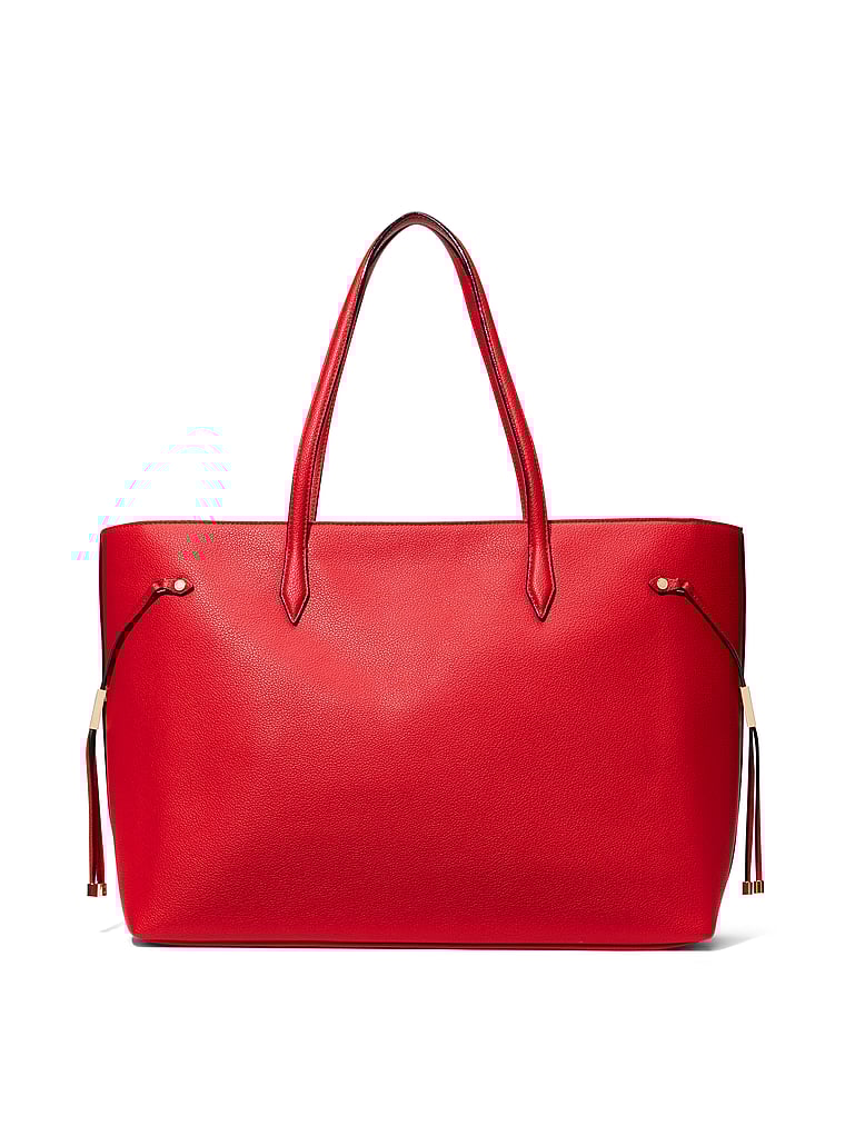 Bolso De Hombro Grande, Red, large